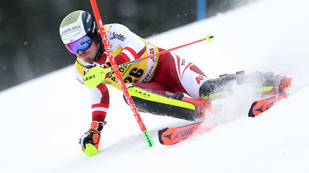 ÖSV-Duo im Alta-Badia-Slalom am Podest