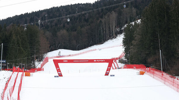 Programm-Änderung in Garmisch-Partenkirchen