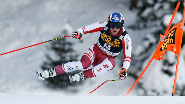 Mayer Dritter im Training für Bormio-Abfahrt