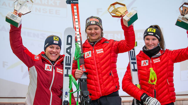 ÖSV-Frauen dominieren beim Europacup in Zauchensee