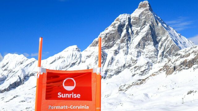 Herren-Speed-Auftakt am Matterhorn kämpft erneut mit Wetter