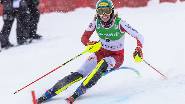 Startliste für den Slalom in Aare