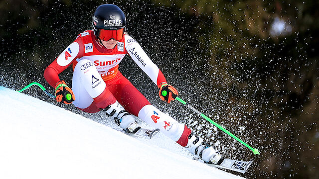 Startliste für die Abfahrt in Saalbach 