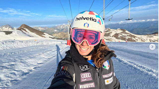 Skistars freuen sich über Rückkehr auf Schnee - die Bilder