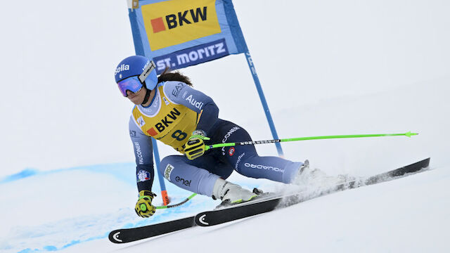 Nach Verletzung: Saisonende für italienischen Ski-Star