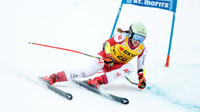 Startliste für die Frauen-Abfahrt in St. Moritz