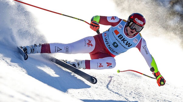 ÖSV-Podestserie im Super-G endet in Wengen