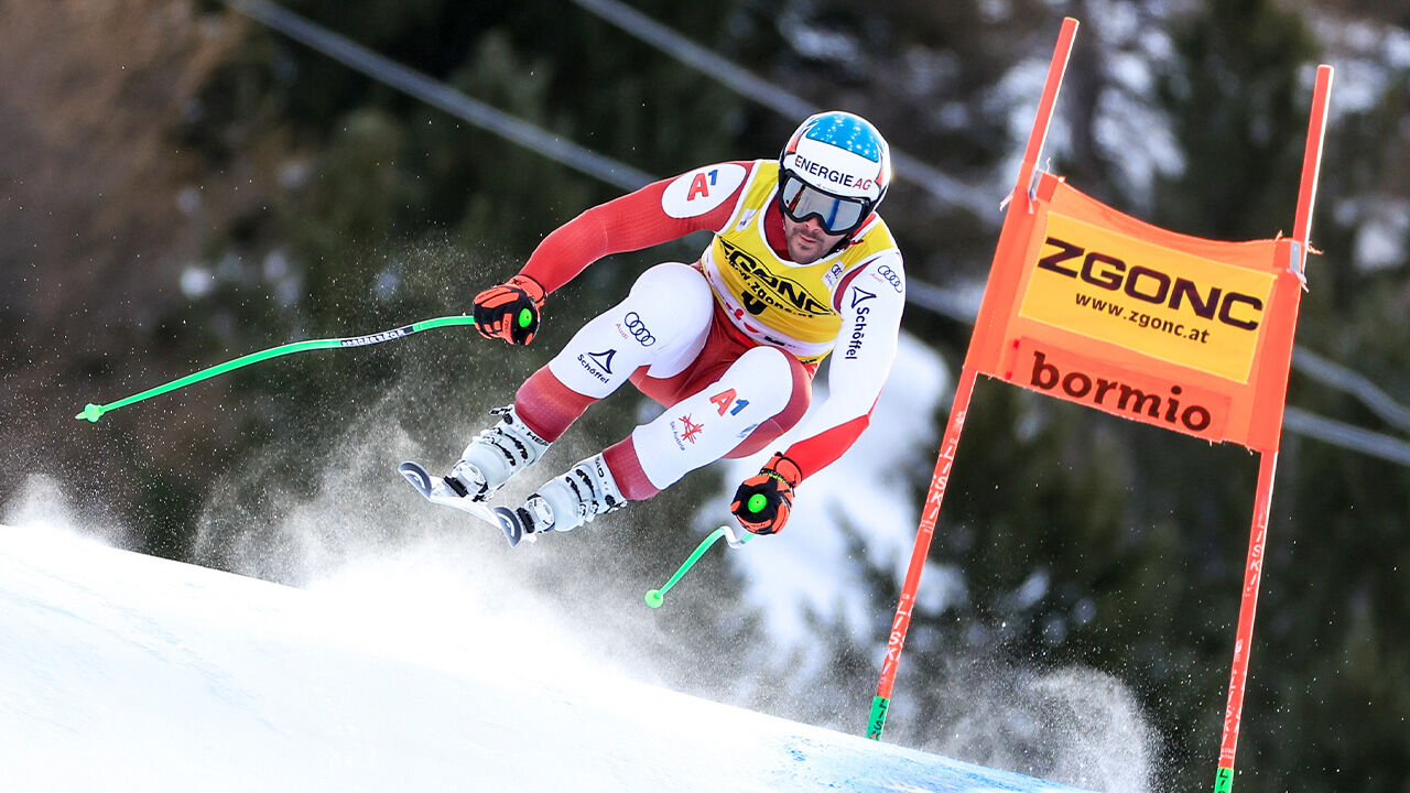 Das sind die Startnummern für den SuperG der Männer in Bormio