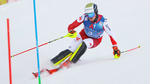 Startliste für den Männer-Slalom in Val d'Isere