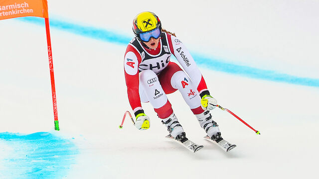 Wieder verletzt! Nina Ortlieb in Garmisch-Abfahrt gestürzt