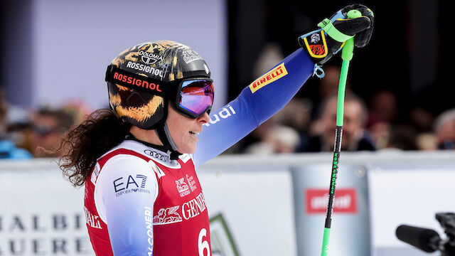 Erste Abfahrts-Kugel für Federica Brignone