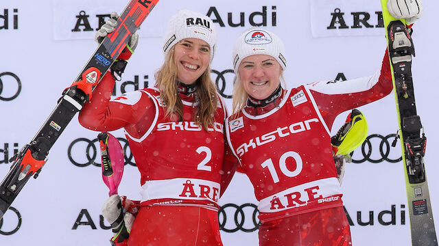 ÖSV-Doppelsieg im Slalom in Are!