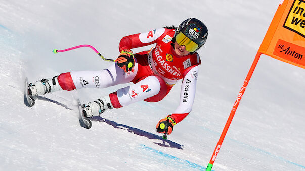 Ergebnis der Frauen-Abfahrt in St. Anton