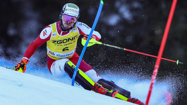 Feller rettet die ÖSV-Slalom-Ehre in Alta Badia