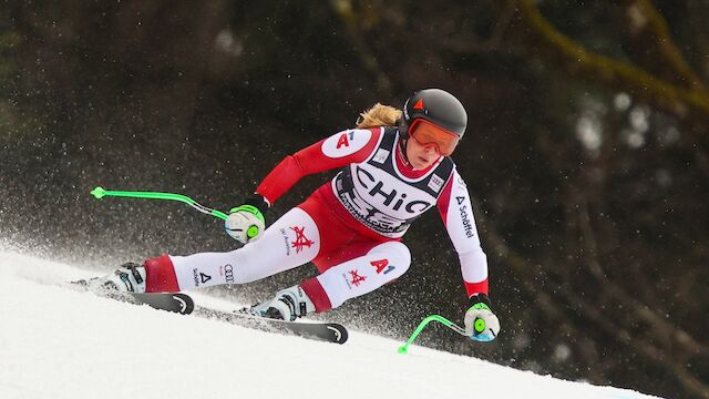 ÖSV-Duo gibt im Garmisch-Abfahrtstraining das Tempo vor