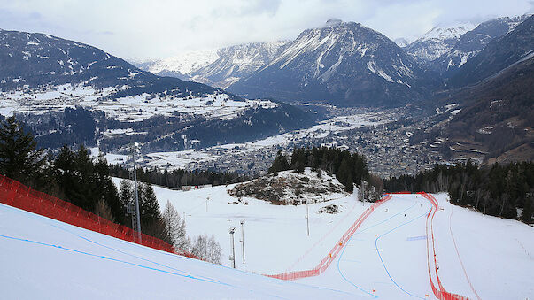 2. Abfahrts-Training in Bormio abgesagt