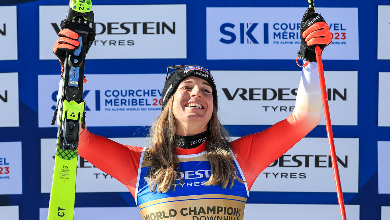 Weltmeisterin Jasmine Flury 