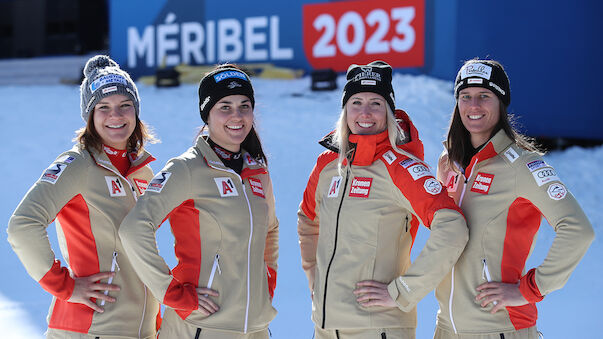 ÖSV überrascht mit WM-Wäsch' in Courchevel/Meribel