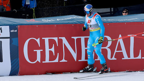 Frust bei Dominik Paris: 