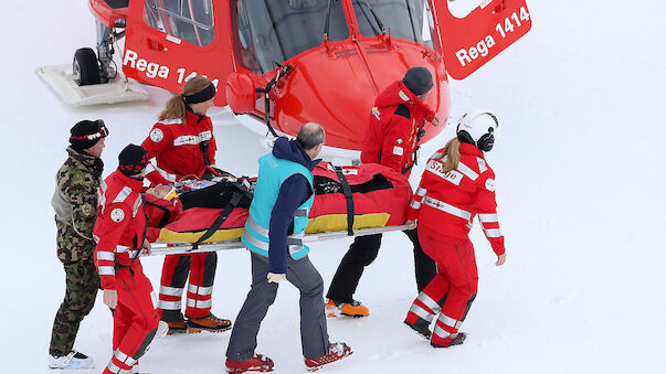 Monegasse Jenot bei Sturz im Super-G verletzt