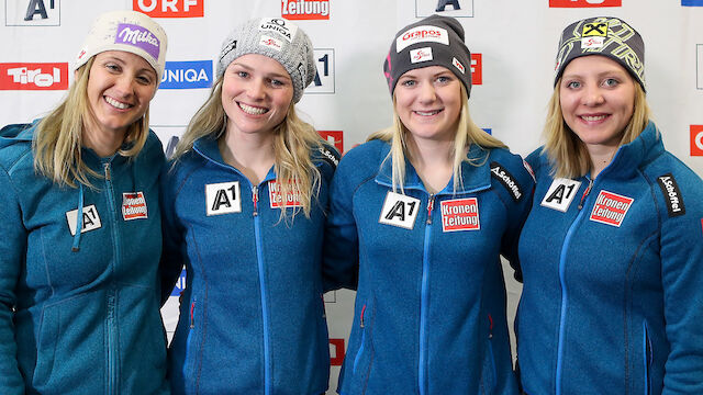 Startnummern für Damen-WM-Slalom
