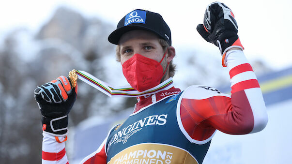 Marco Schwarz holt WM-Gold in der Kombination