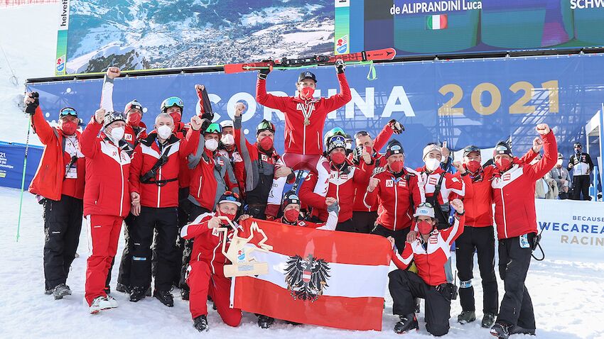 WM-Bilanz: Goldrausch! ÖSV thront wieder an der Spitze ...