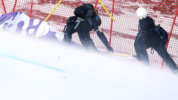 Wind verhindert 1. Training beim Weltcup-Finale