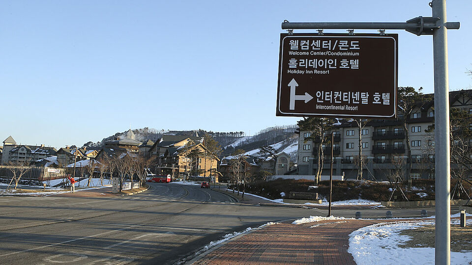 Die ersten Bilder der Olympia-Abfahrt in Jeongseong