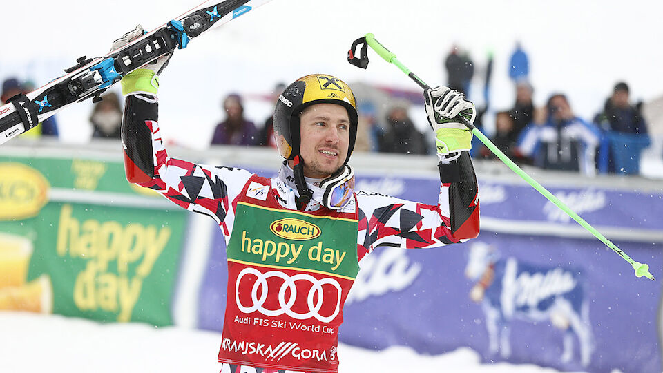 Hirscher Kranjska Gora Sieg Jubel