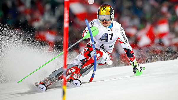 Hirscher nach Aufholjagd Zweiter in Schladming