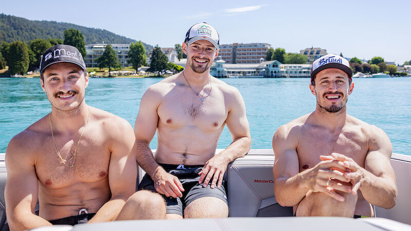 Patrick Feurstein, Joshua Sturm, Stefan Brennsteiner
