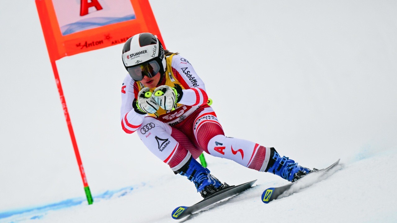 JuniorenSkiWM Viktoria Bürgler bei Abfahrt Siebte JuniorenSkiWM Viktoria Bürgler bei Abfahrt Siebte