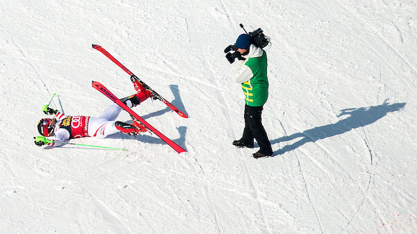 Marcel Hirscher und der Bär