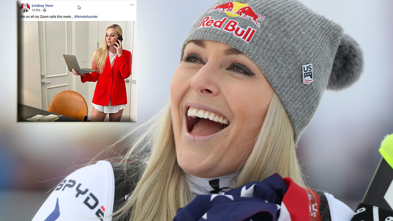 Трон олимпиада зимняя Lindsey Vonn