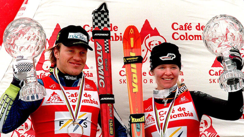 1997/98 triumphieren Hermann Maier und die Deutsche Katja Seizinger