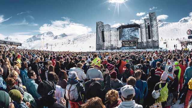 So läuft das große Musik-Festival in Sölden 