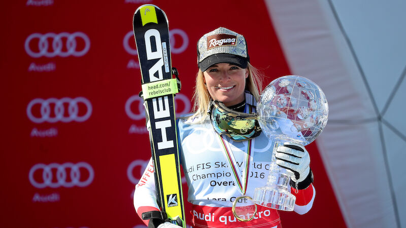 2015/16 steigt Lara Gut-Behrami (Schweiz) in den Weltcup-Olymp auf