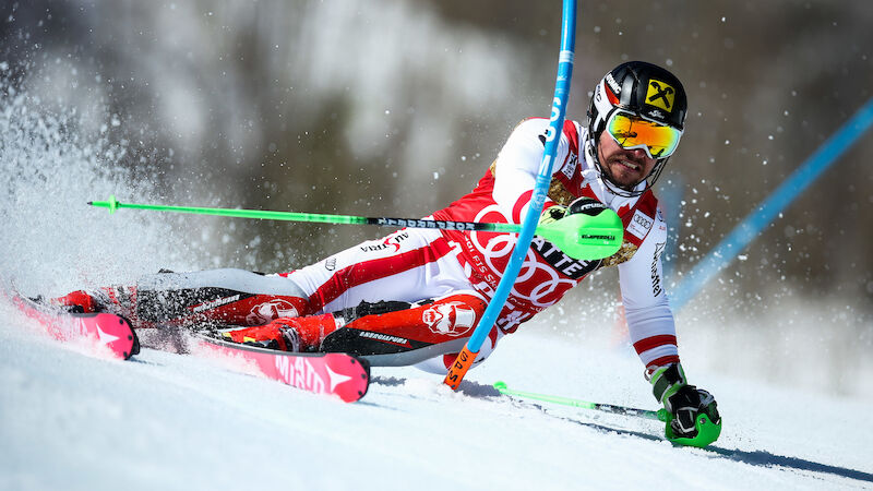 2016/17 holt sich Marcel Hirscher seine 6. "depperten Glasbecher"