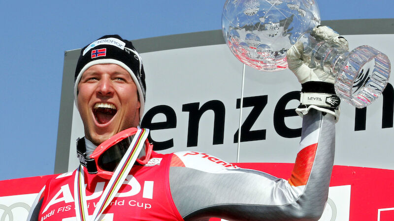 2006/07 ist der Norweger Aksel Lund Svindal am Ziel seiner Träume