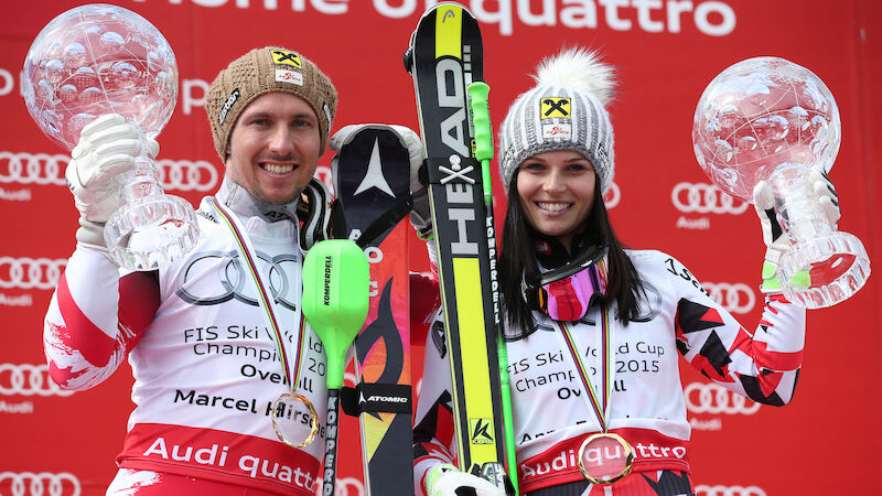 2014/15 wird Marcel Hirscher zum richtigen Seriensieger