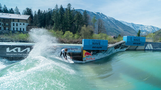 Die perfekte Welle: Riversurfen im Salzkammergut