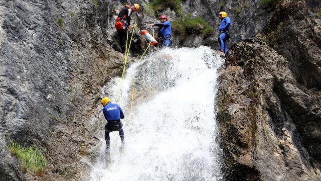 Vier Canyoning Touren in Österreich, die du probieren musst