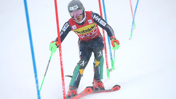 Junger Norweger greift im Slalom nach der 1. Kristallkugel