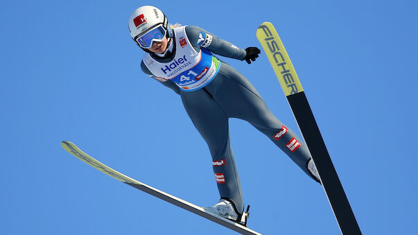 Zwei ÖSV-Damen springen aufs Podium