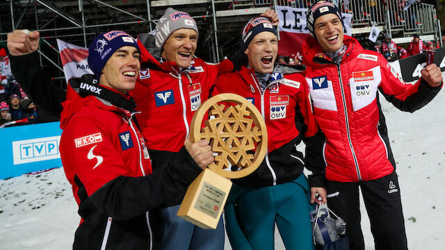 ÖSV-Adler vor Vierschanzen-Tournee im Aufwind