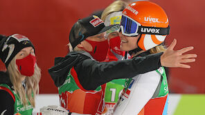 ÖSV-Damen gewinnen Teamspringen von Tschaikowski