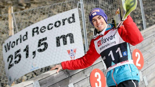 Skiflug-WM: Widhölzl hält Weltrekord für möglich