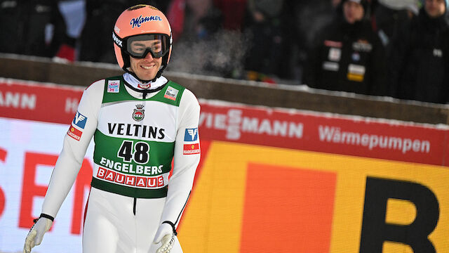 Stefan Kraft springt in Engelberg knapp am Stockerl vorbei