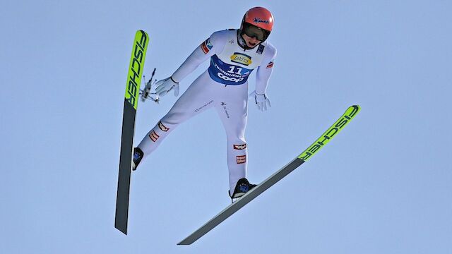 Skispringen: Ergebnis des Einzel-Springens in Lahti